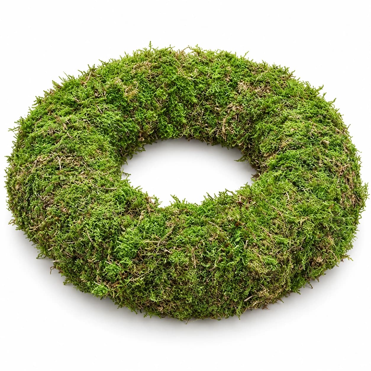 mahovina krug f30cm – proizvod na beloj pozadini