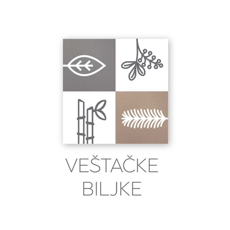 Veštačke biljke logo