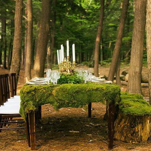 Flat moss na stolu 500 Ravna mahovina 0,3-0,4m2 - Slika 2